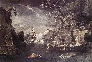 Nicolas Poussin Winter Sweden oil painting artist